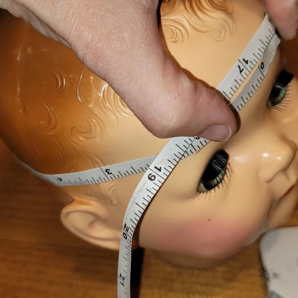 Vintage Imperial Crown Toy Company Doll Head - 1940's - Picture 14 of 15